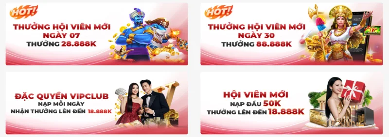Nạp tiền TG88 theo các chương trình khuyến mãi giúp người chơi dễ dàng tăng vốn cược