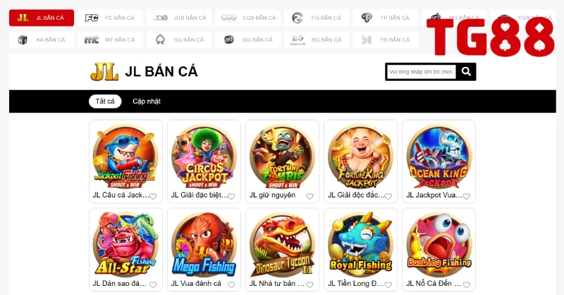 Sảnh bắn cá TG88 là địa chỉ được nhiều hội viên lựa chọn