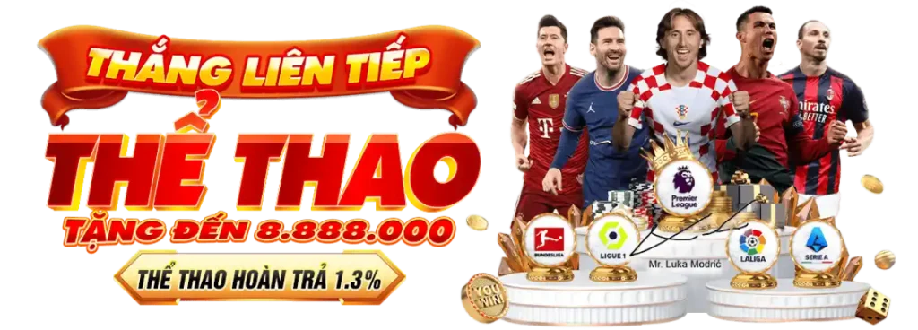 Thắng liên tiếp thể thao TG88 tặng thêm 8888k