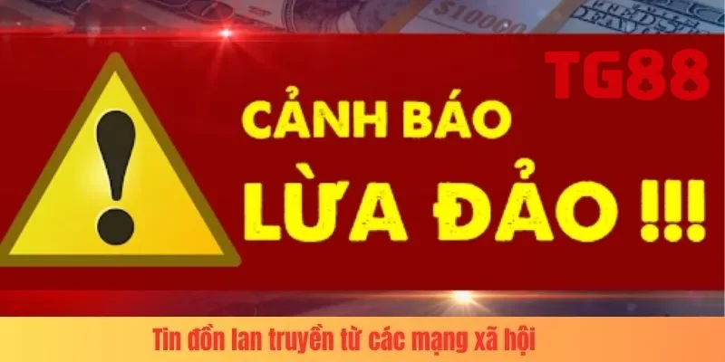 Tin đồn hiện đang lan truyền từ các mạng xã hội